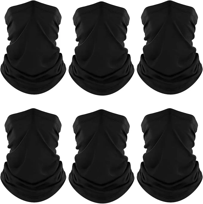 Responsible Fuinloth Neck Gaiter 6 Pack Cooling UV Protection Bandana Face Mask Gator Scarf Stylish