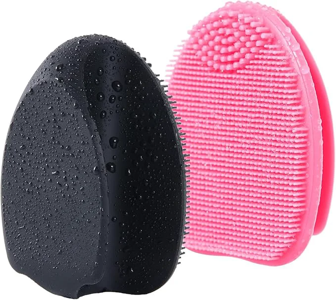High-End Soft Silicone Face Scrubber Facial Cleansing Brush Face Washing Bruhs Exclusive
