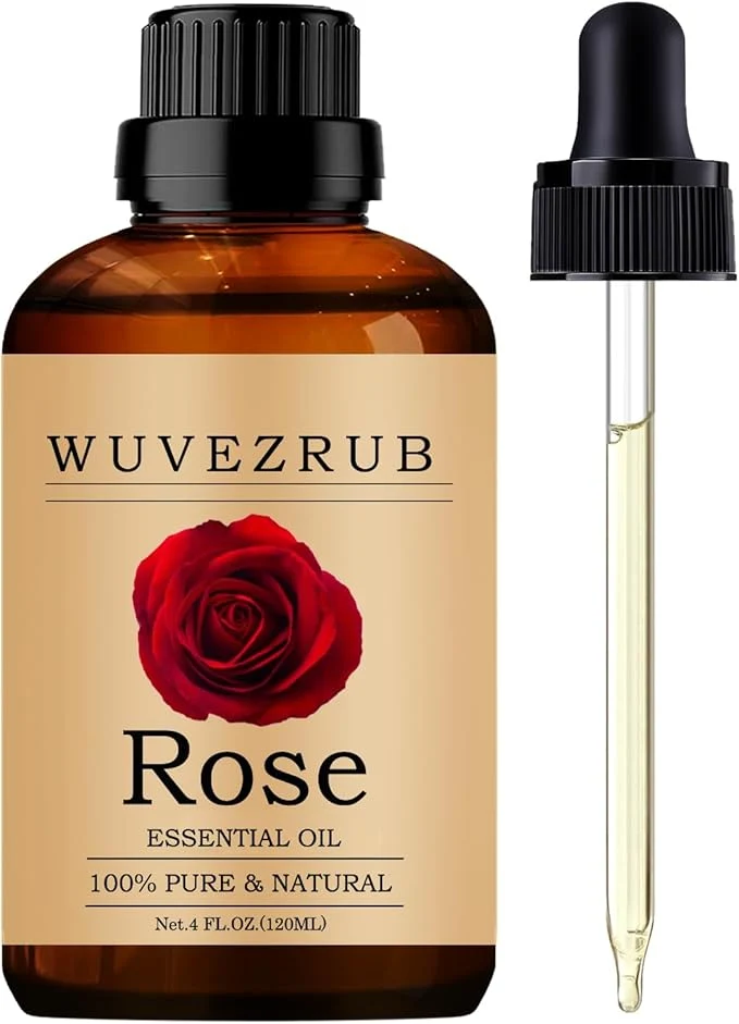 High-End Rose Essential Oil 120ML Pure and Natural Modern