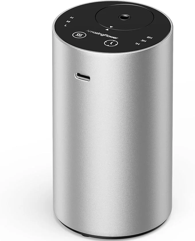 Flexible Waterless Essential Oil Diffuser Rechargeable Scent Diffusers Fast