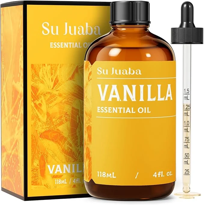 Excellent SU JUABA Vanilla Essential Oil 4 Fl Oz Natural Aromatherapy Oil Innovative
