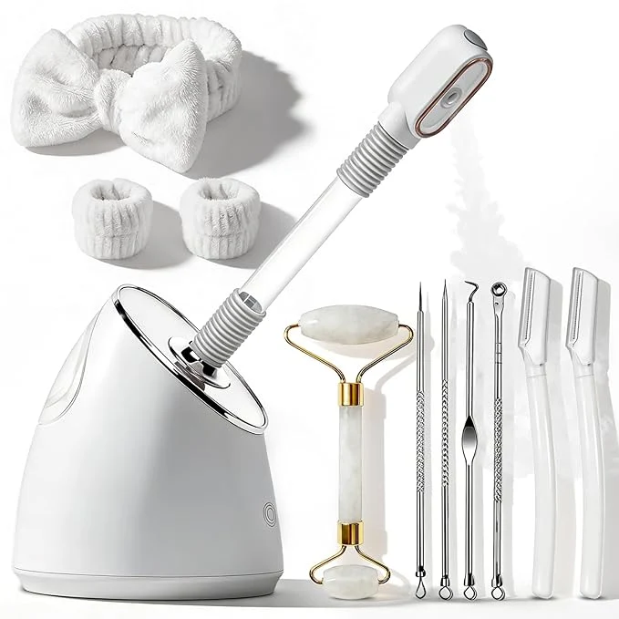 Trendy Pjordo Facial Steamer Spa Kit Nano Ionic Face Steamer Proven