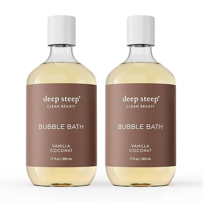 Reliable Deep Steep Bubble Bath Vanilla Coconut 17 oz – Hypoallergenic Clinically Responsible