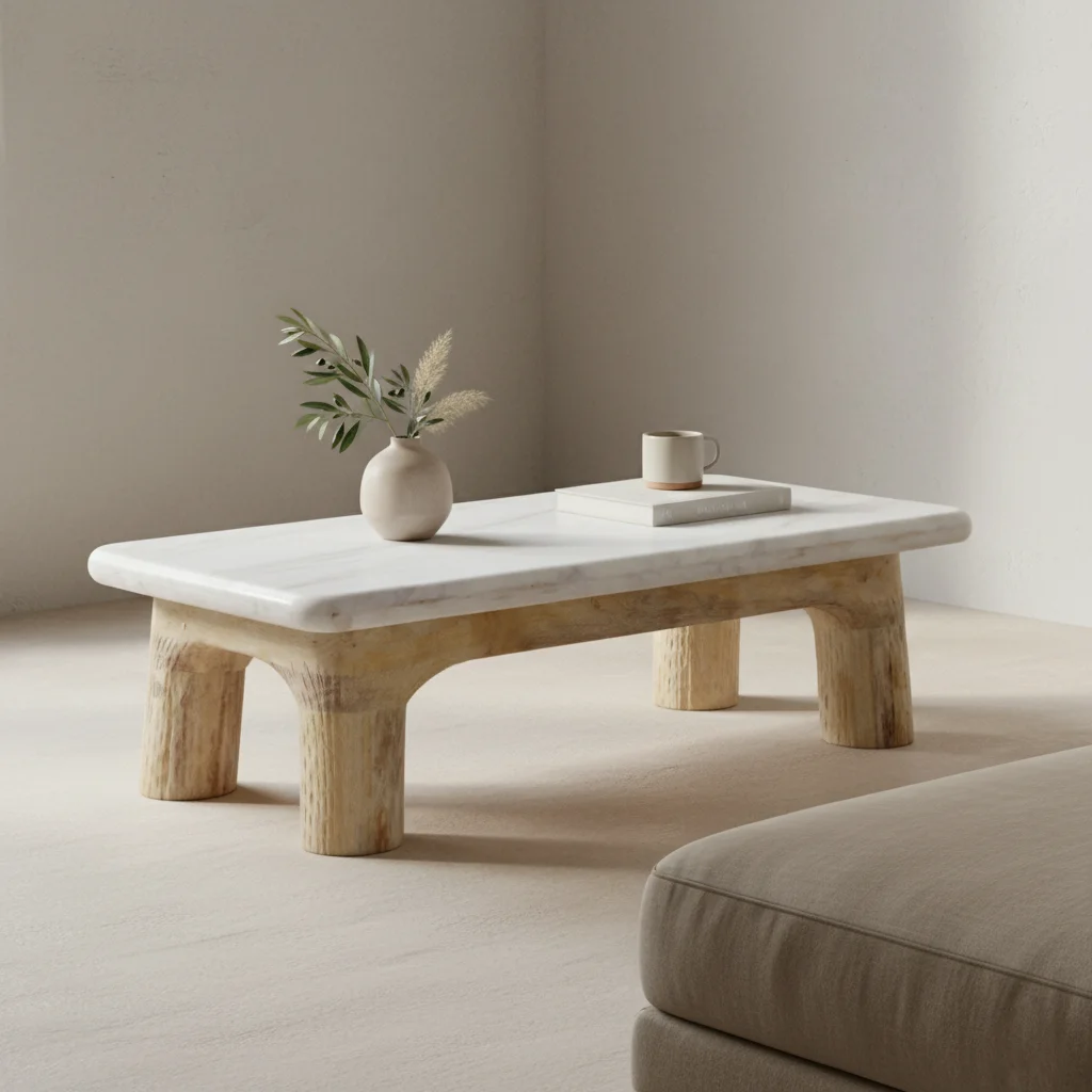 Reliable Sandy dunes coffee table Natural