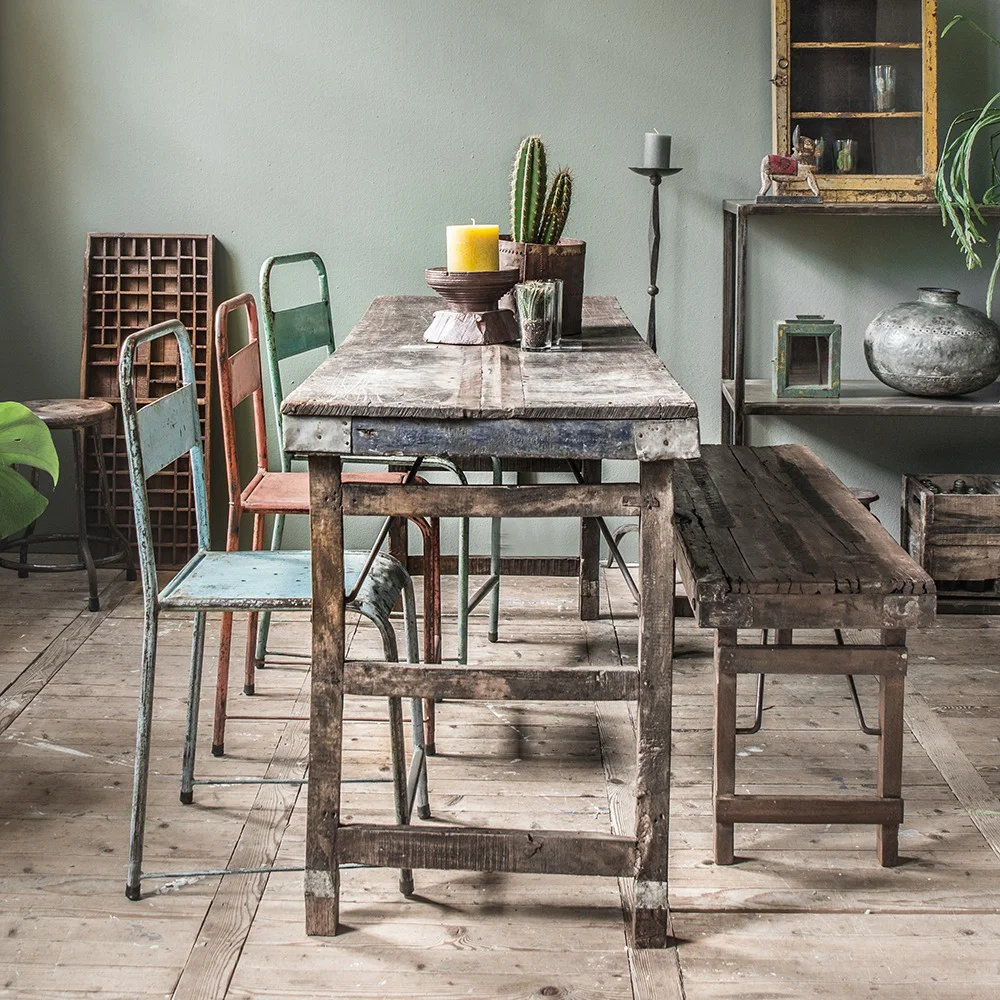 Quality Market table brown Sustainable