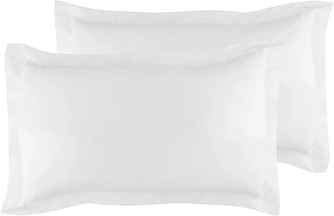 Sustainable Queen Pillow Shams Set of 2 White Egyptian Cotton 600 Thread Count Soft amp Skin Friendly White Pillow Shams Queen Size 20×30 Cushion Cover Cases Decorative Pillow Shams for Bed Authentic