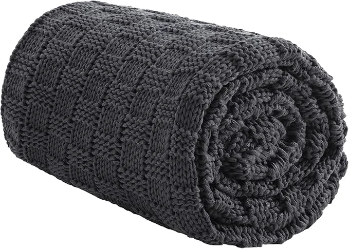 Original Design Knitted Weighted Blanket Kids No Beads Heavy Blanket 36 x 48” 5lbs Enhanced