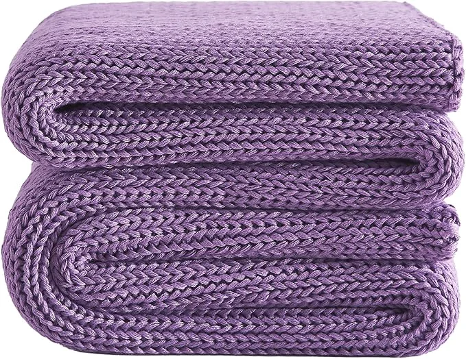 Verified L’AGRATY Knitted Weighted Blanket Convenient