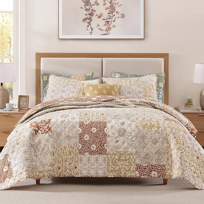 Solid CASAAGUSTO Queen Quilt Set Reliable