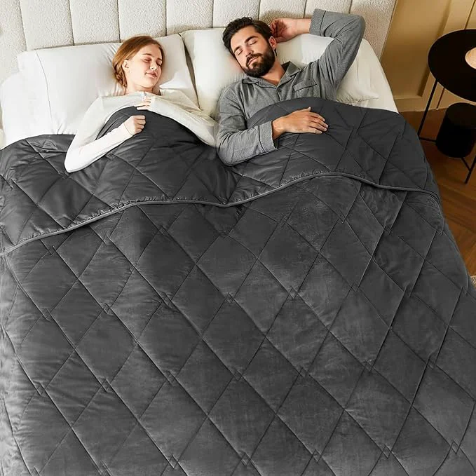 Lightweight L’AGRATY King Size Weighted Blanket Clean