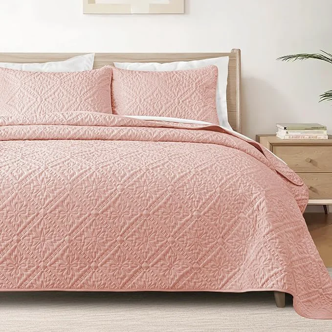 High-End Exclusivo Mezcla Twin Quilt Bedding Set Lightweight Soft Bedspreads Coverlets First-Class