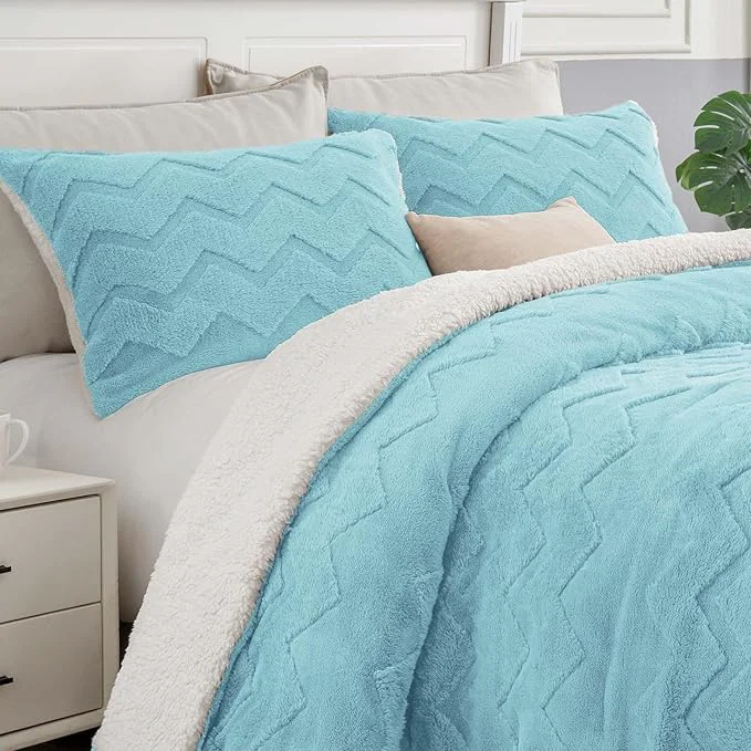 Dependable BEDELITE Fluffy King Size Comforter Set Environmentally Friendly