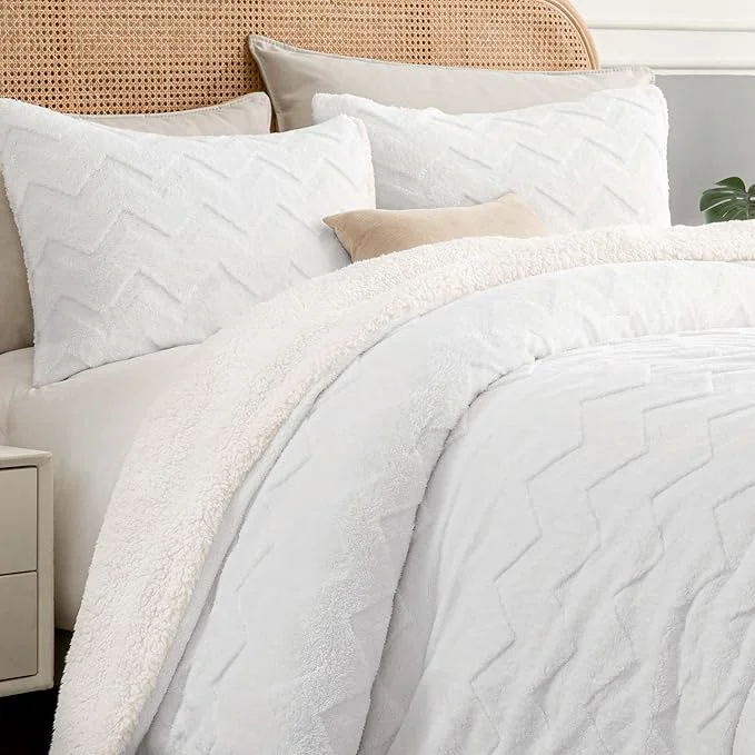 Environmentally Friendly BEDELITE Fluffy Queen Comforter Set Prestigious