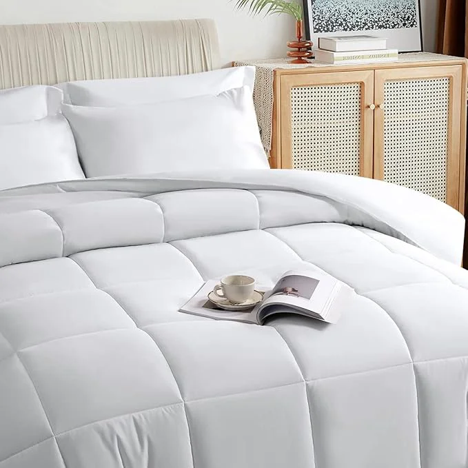 Reliable TAIMIT White Full Size Comforter Set Exclusive