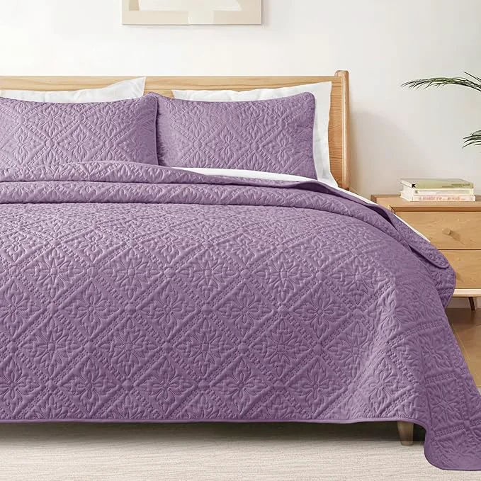 Expertly Made Exclusivo Mezcla Twin Quilt Bedding Set Lightweight Soft Bedspreads Coverlets Elite
