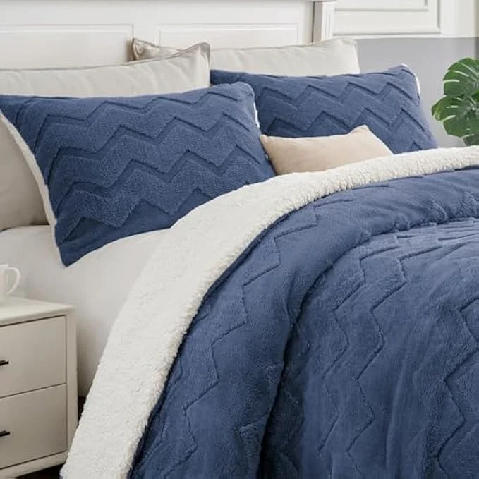 High-Quality BEDELITE Fluffy Full Size Comforter Set World-Class
