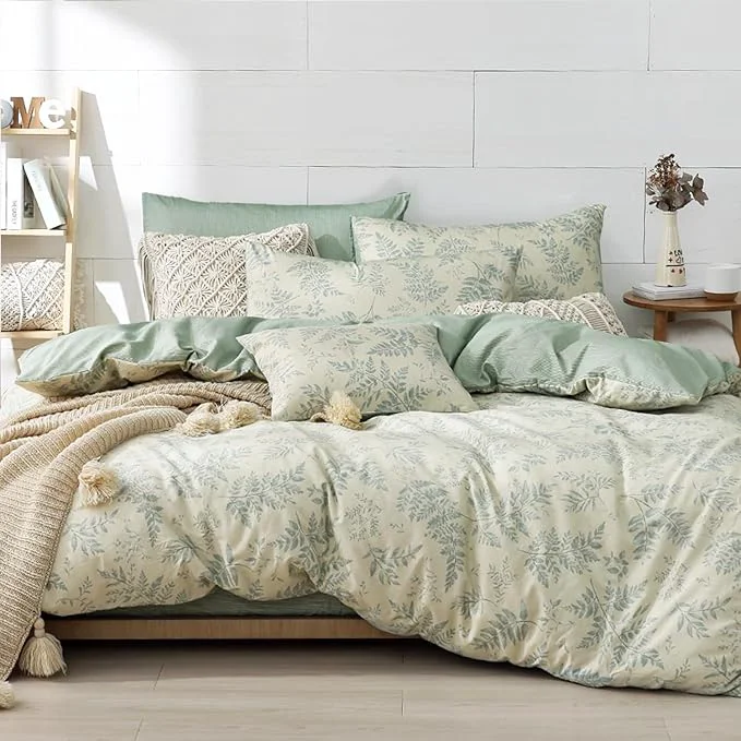 Environmentally Friendly LEMIROE Botanical Cotton Comforter King Size Fine