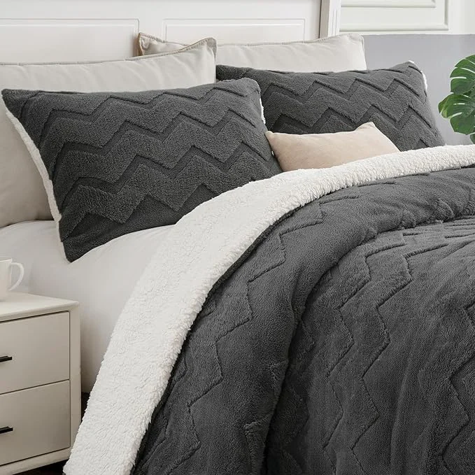 Reusable BEDELITE Fluffy Twin Comforter Set Verified