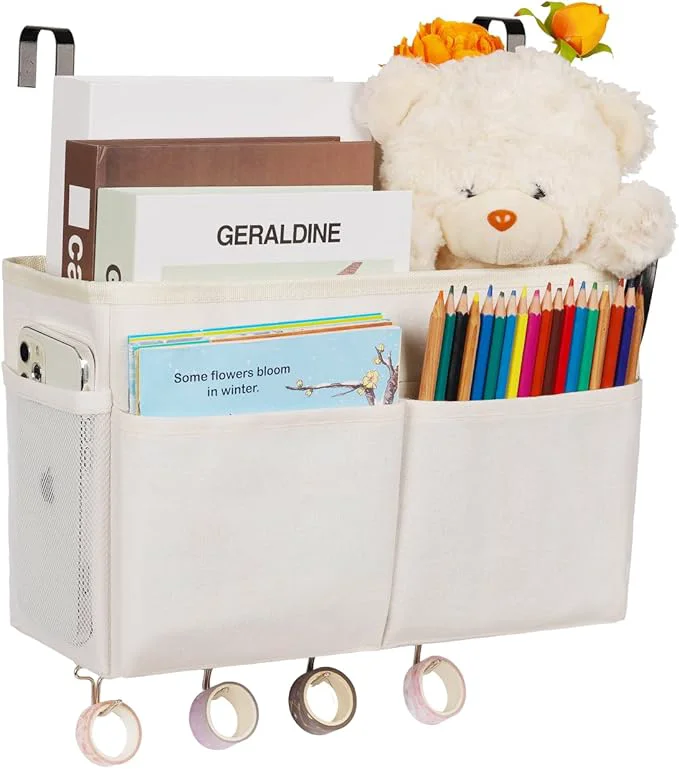 Lightweight Bedside Storage Organizer 5 Pockets High-Performance