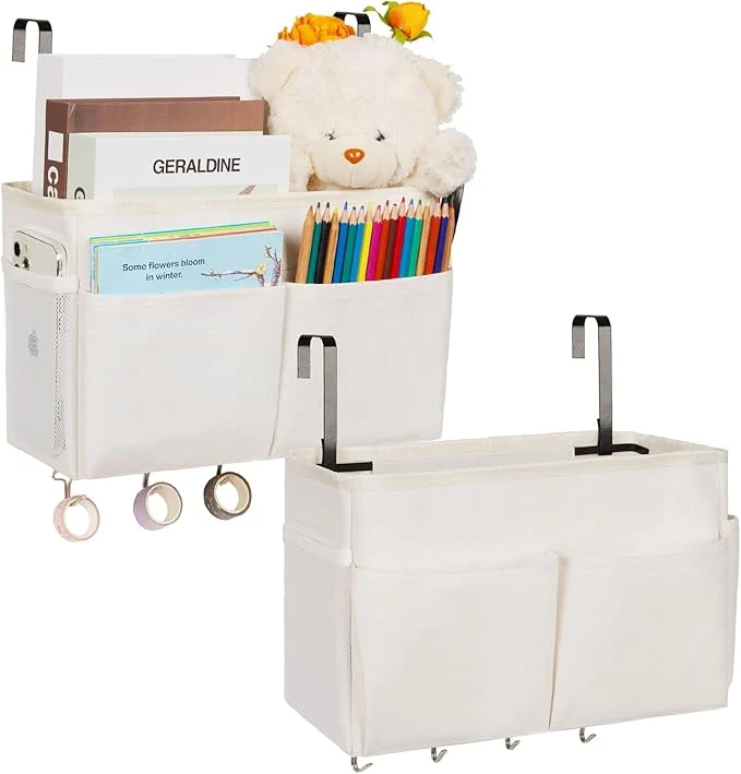 Fine Bedside Storage Organizer 5 Pockets Smart