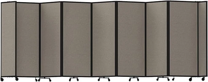 Next-Generation Versare Room Divider 360 Portable Wall Partition Folding Panels Large Flexible