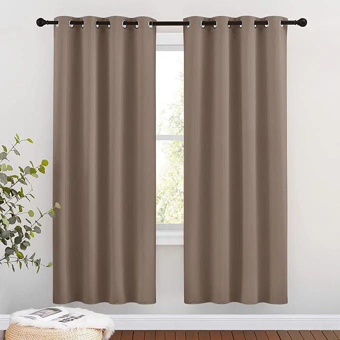 Refined NICETOWN Kitchen Blackout Curtains and Drapes Excellent