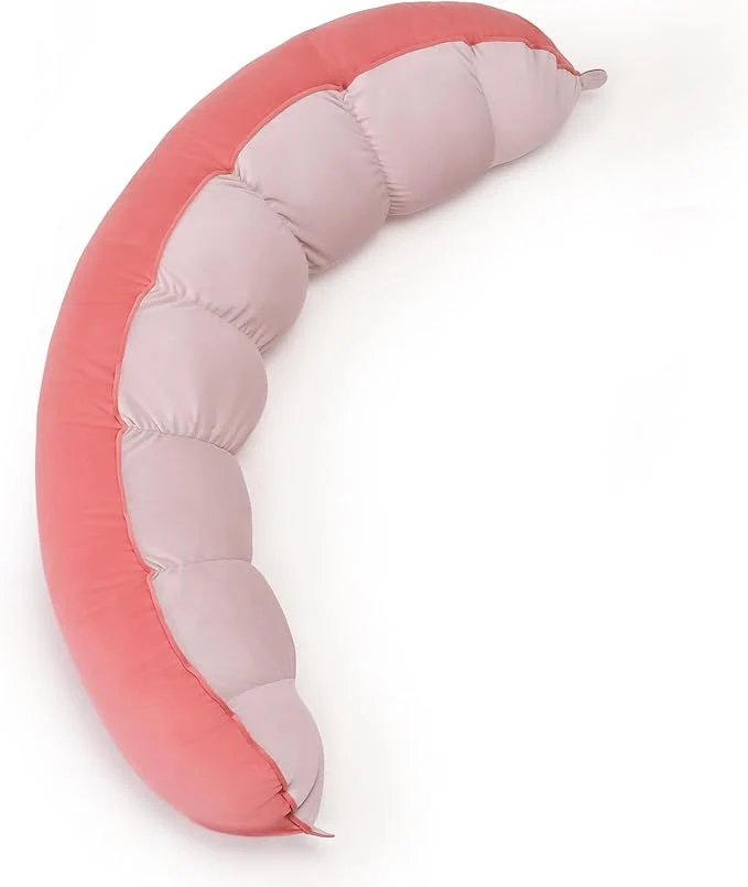 Luxury Peallow – Long Round Body Pillow Functional