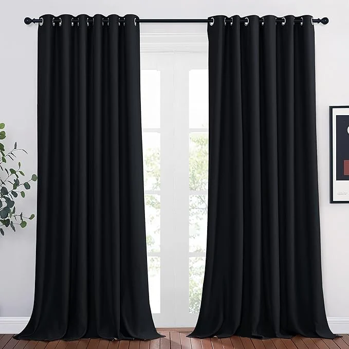 Expertly Made NICETOWN Black Out Curtain Panels Fast