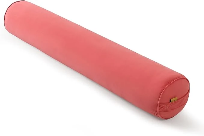 Relaxed Body Pillow for Adults – Long Bolster Pillow for Bed Round Cuddle Pillow Elegant