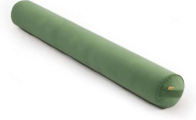 Convenient Bolster Pillow for Bed – Long Round Body Pillow for Adults Cuddle Pillow for Organic