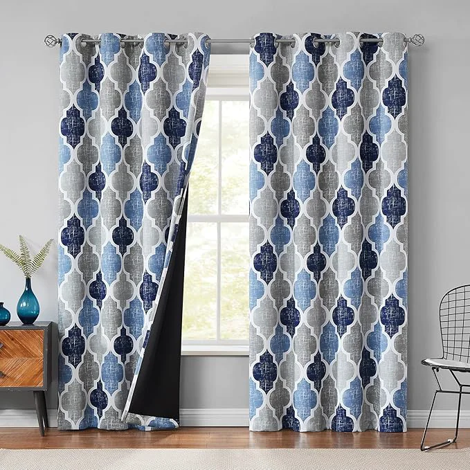 Genuine Beauoop Blackout Curtains 96 Inches Long 2 Panels Optimized