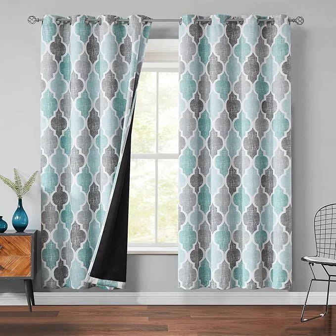 Secure Beauoop Blackout Curtains 72 Inches Long 2 Panels Authentic