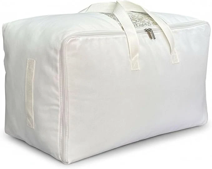 Professional Soft Large Canvas Comforter Storage Bags Efficient