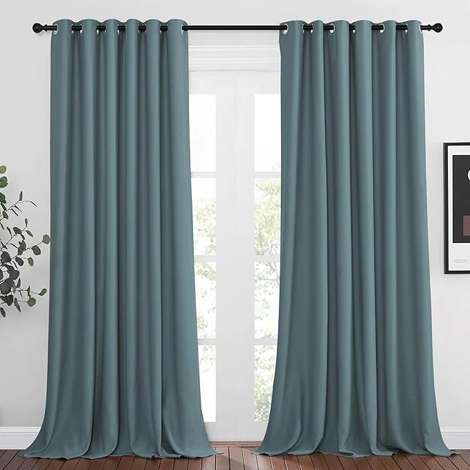Safe NICETOWN Room Darkening Extra Long Curtains Long-Lasting