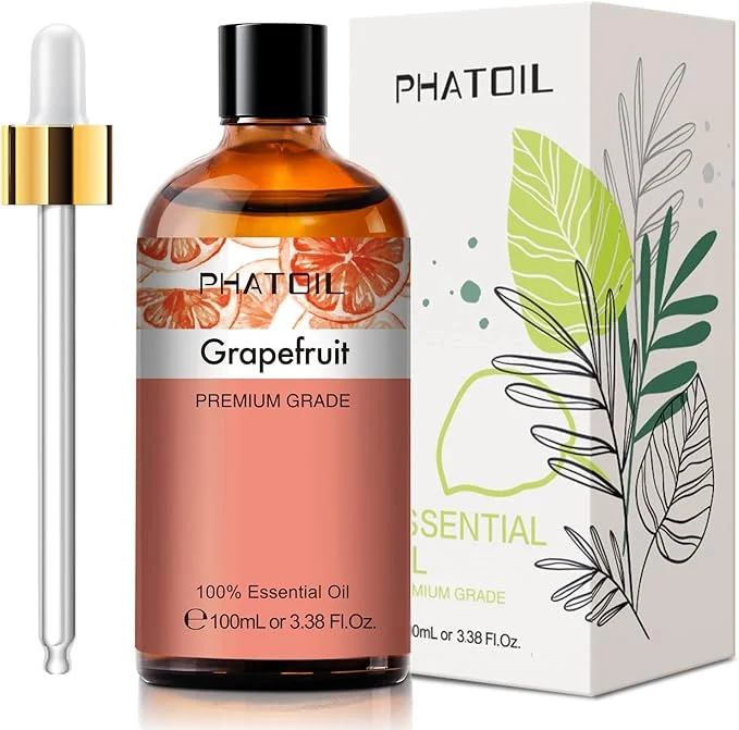 Selected PHATOIL 3.38FL.OZ Grapefruit Essential Oil Sustainable