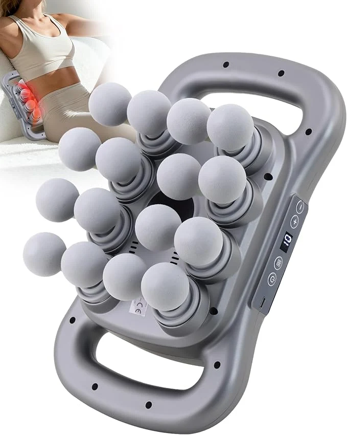 Long-Lasting UFFAE 16-Head Massage Gun Deep Tissue Percussion Massager Functional