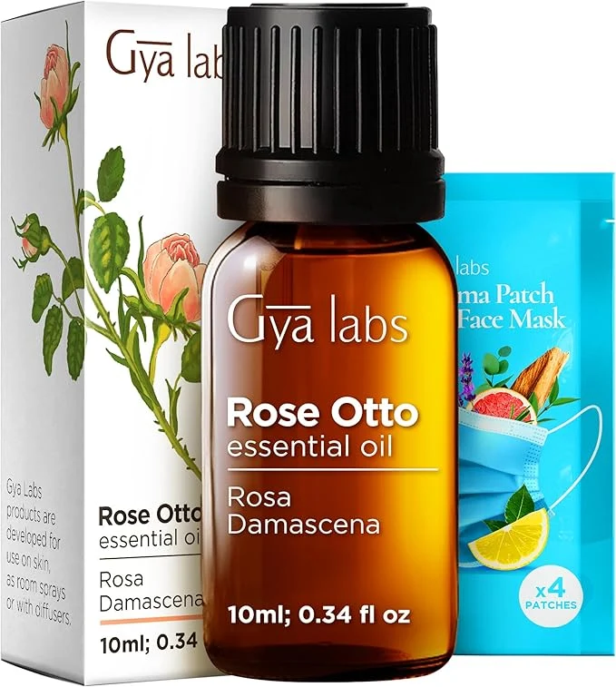 Breathable Pure Rose Otto Essential Oil Classic