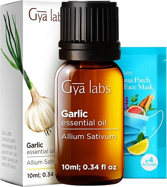 Easy-to-Use Pure Garlic Essential Oil Organic