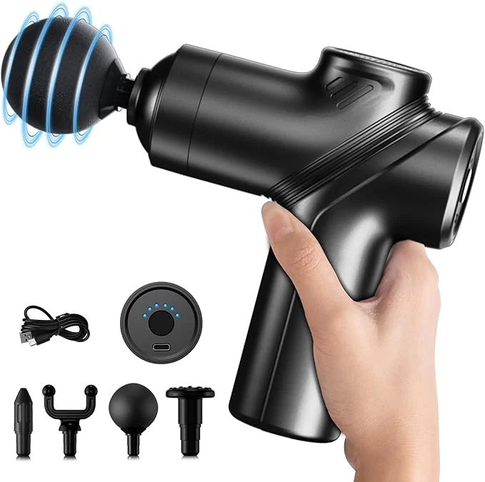 Proven LEERCON Deep Tissue Massage Gun Portable Mini Electric Muscle Massager Optimized