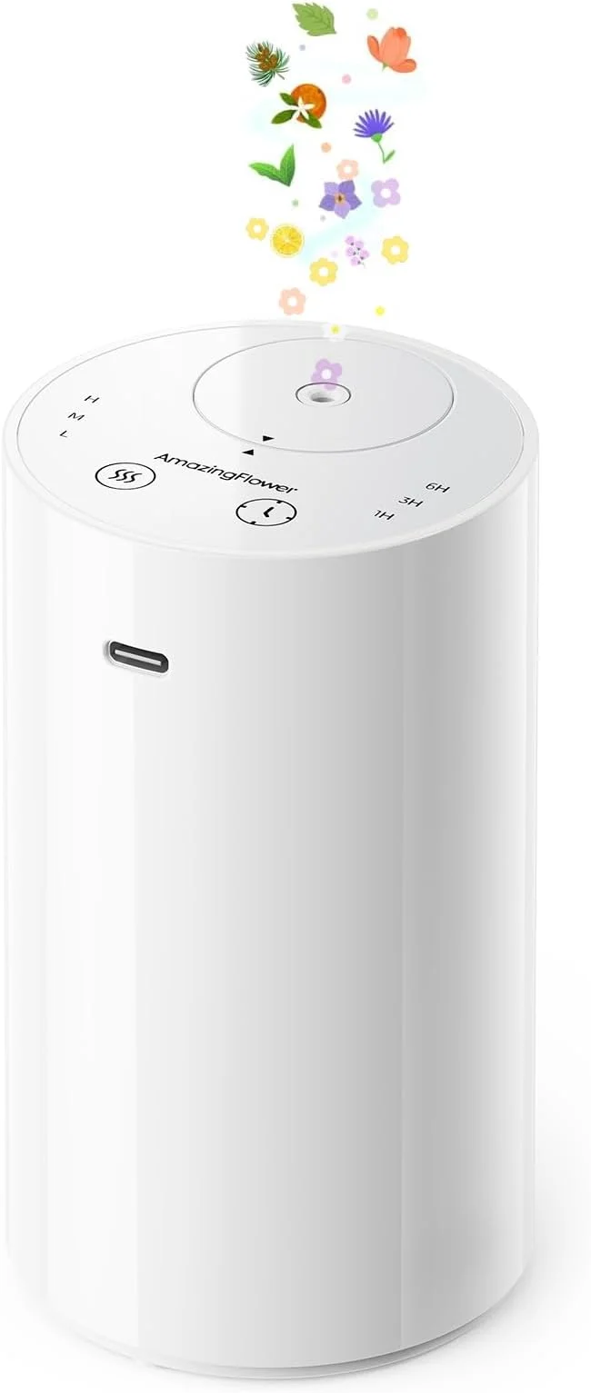 Efficient Waterless Essential Oil Diffuser Portable Aromatherapy Diffuser Elite