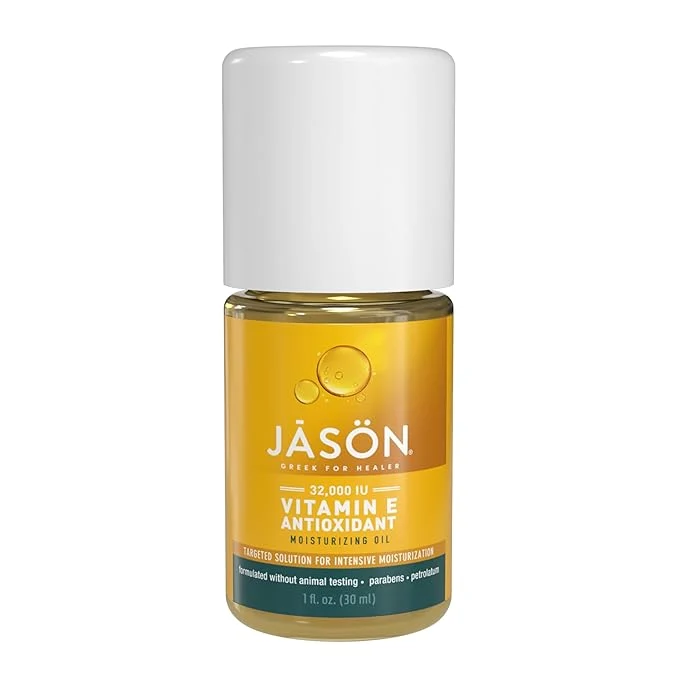 Healthy JASON Vitamin E 32 000 IU Moisturizing Oil Long-Lasting