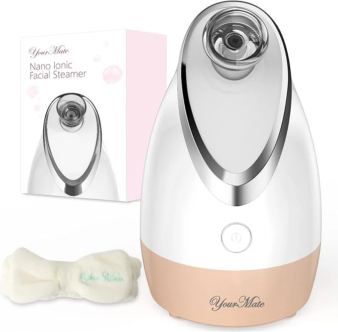 High-Grade YourMate Facial Steamer Nano Ionic Face Steamer Adjustable Nozzle Breathable