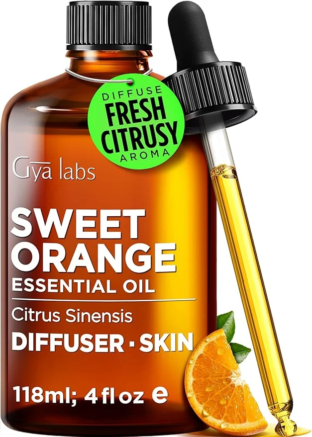Lightweight Pure Orange Essential Oil