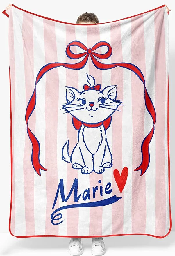Minimalist Jay Franco Kids Plush Throw Blanket – Soft amp Cozy Fleece Throw for Bedroom amp Couch Décor Licensed Product Multi – Aristocats 46×60 – Throw Blanket Green