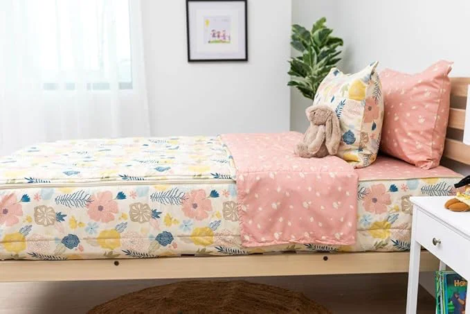 Recyclable Beddy 39 s Flower Blossoms Girls Durable Zipper Bedding for Kids Bed in a Bag Floral Sheets and Comforter Easy to Make and Wash Includes Pillowcase and Pillow Sham Super Soft All Season Prestigious