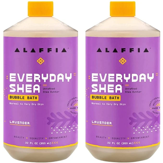 High-Performance Alaffia Bubble Bath Lavender 2-Pack – Long-Lasting Bubbles Breathable