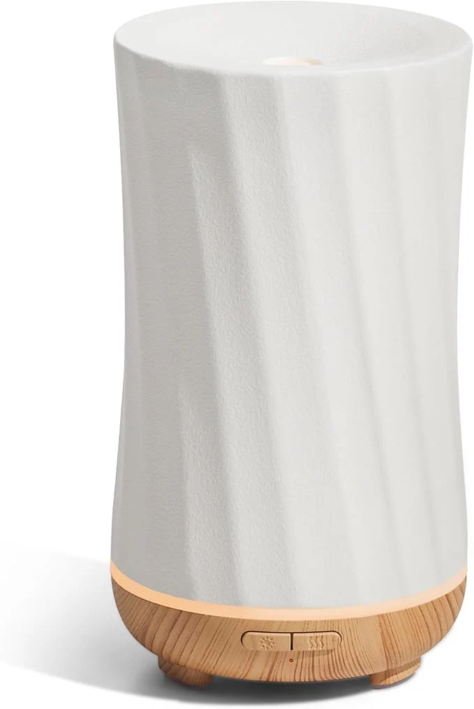 Relaxed InnoGear 150ml Ceramic Oil Diffuser Handcrafted Stone Essential Oil Diffuser Optimized