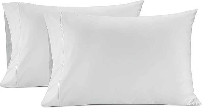 Exclusive LANE LINEN Egyptian Cotton Pillow Cases Queen Size Set of 2 20 quot x30 quot – 1000 Thread Count Pillowcases Queen Size – Soft Queen Pillow Case – White Pillowcase Pack of 2 Advanced