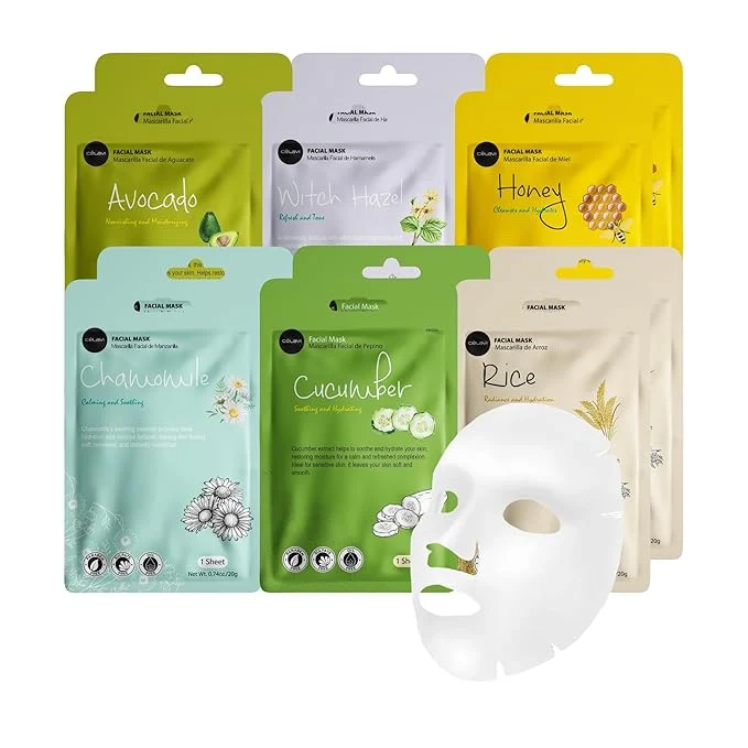 Innovative Celavi Essence Facial Face Mask K-Beauty Skincare Korea Skin Care Moisturizing Sophisticated