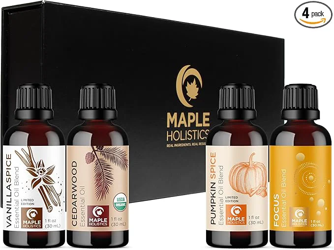 Trendy Fall Essential Oils Set for Diffuser Minimalist